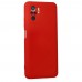Xiaomi Poco M5s Kılıf Nano içi Kadife  Silikon - Kırmızı