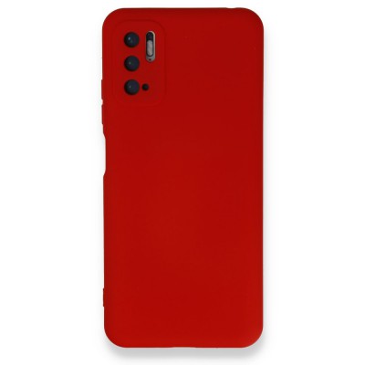 Xiaomi Redmi Note 11 Se Kılıf Nano içi Kadife  Silikon - Kırmızı