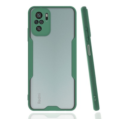 Xiaomi Poco M5s Kılıf Platin Silikon - Yeşil