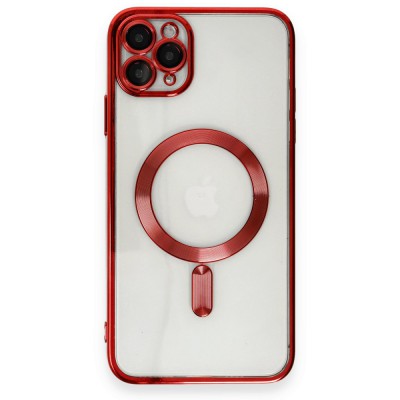 iphone 11 Pro Max Kılıf Kross Magneticsafe Kapak - Kırmızı