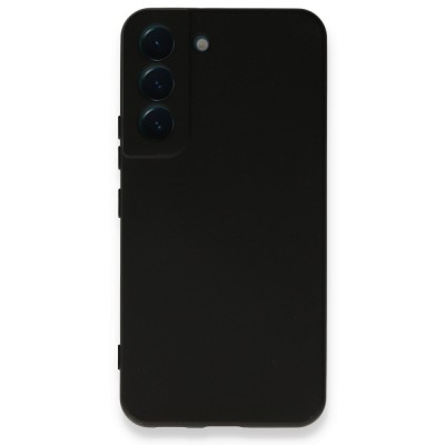 Samsung Galaxy S23 Plus Kılıf Nano içi Kadife  Silikon - Siyah