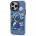 iphone 12 Pro Kılıf Prada Desenli Kapak - Prada Mavi - 1