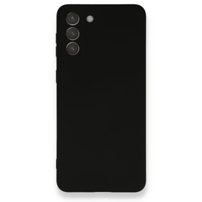 Samsung Galaxy S21 Plus Kılıf Nano içi Kadife  Silikon - Siyah