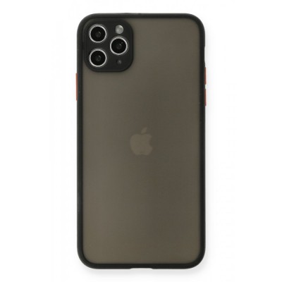 iphone 11 Pro Kılıf Montreal Silikon Kapak - Siyah