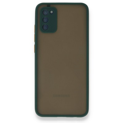 Samsung Galaxy A02s Kılıf Montreal Silikon Kapak - Yeşil