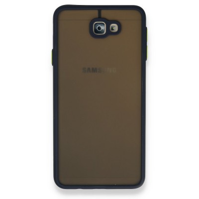 Samsung Galaxy J7 Prime Kılıf Montreal Silikon Kapak - Lacivert