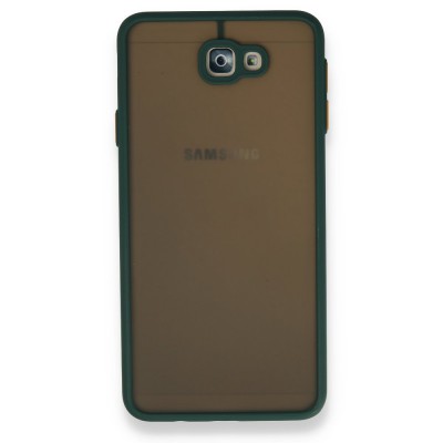 Samsung Galaxy J7 Prime Kılıf Montreal Silikon Kapak - Yeşil