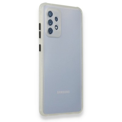 Samsung Galaxy A72 Kılıf Miami Şeffaf Silikon  - Şeffaf