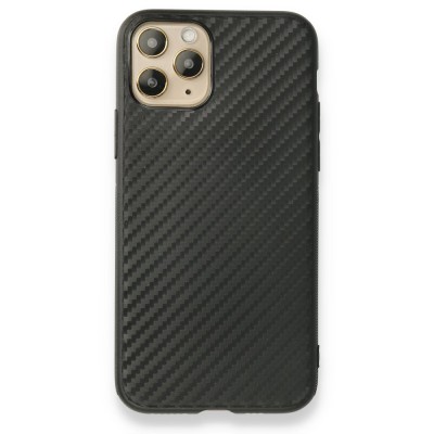 iphone 11 Pro Kılıf Carbonix Silikon - Siyah