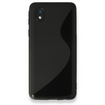 Samsung Galaxy A01 Core Kılıf S Silikon - Siyah