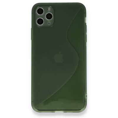 iphone 11 Pro Kılıf S Silikon - Yeşil