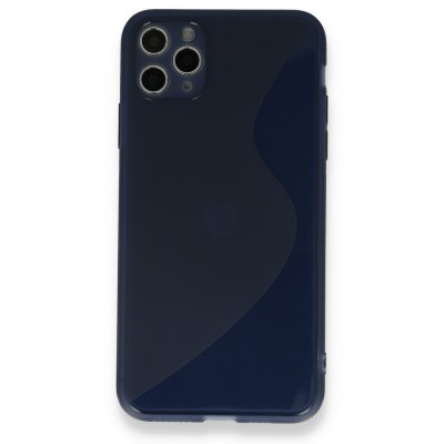iphone 11 Pro Max Kılıf S Silikon - Mavi