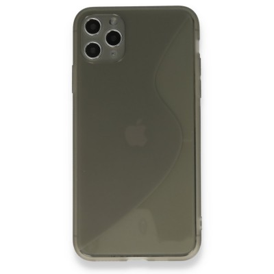 iphone 11 Pro Max Kılıf S Silikon - Gri