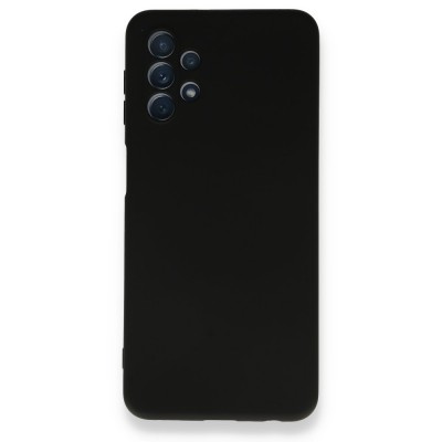 Samsung Galaxy A52 Kılıf Nano içi Kadife  Silikon - Siyah