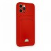 iphone 12 Pro Kılıf Kelvin Kartvizitli Silikon - Kırmızı