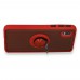 Samsung Galaxy A01 Core Kılıf Montreal Yüzüklü Silikon Kapak - Kırmızı