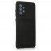 Samsung Galaxy A72 Kılıf Kelvin Kartvizitli Silikon - Siyah