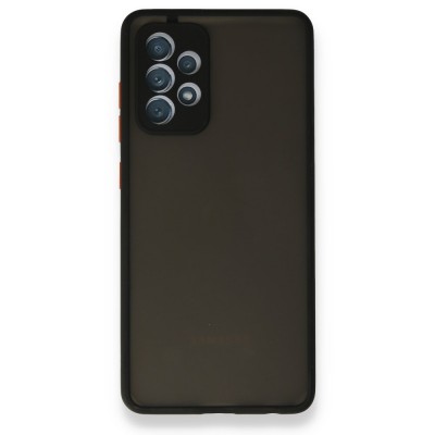 Samsung Galaxy A72 Kılıf Montreal Silikon Kapak - Siyah