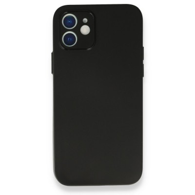 iphone 12 Kılıf Puma Silikon - Siyah