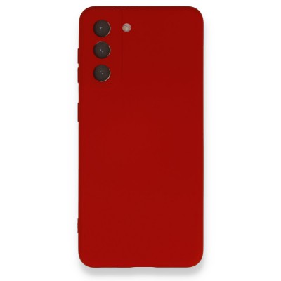 Samsung Galaxy S21 Fe Kılıf Nano içi Kadife  Silikon - Kırmızı