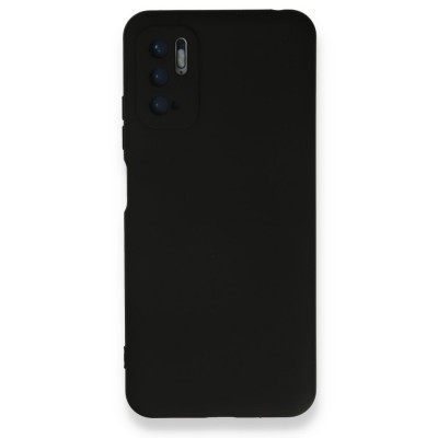 Xiaomi Redmi Note 10 5g Kılıf Nano içi Kadife  Silikon - Siyah