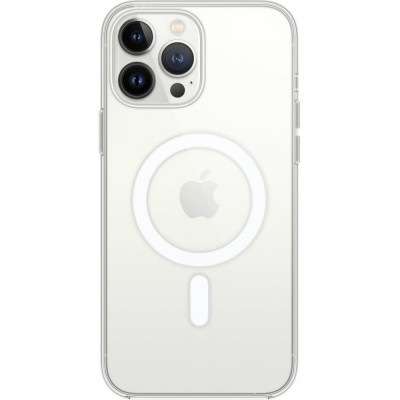 iphone 13 Pro Kılıf Magneticsafe Şeffaf Silikon - Şeffaf