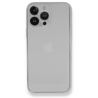 iphone 13 Pro Kılıf Pp Ultra ince Kapak - Beyaz