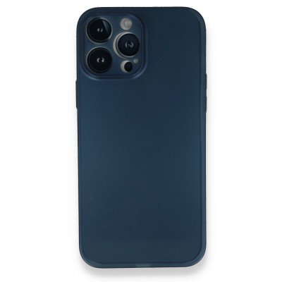 iphone 13 Pro Max Kılıf Pp Ultra ince Kapak - Mavi