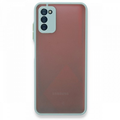 Samsung Galaxy A03s Kılıf Montreal Silikon Kapak - Turkuaz