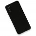 Samsung Galaxy A03s Kılıf Nano içi Kadife  Silikon - Siyah