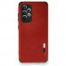 Samsung Galaxy A52s Kılıf Loop Deri Silikon - Kırmızı
