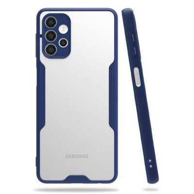 Samsung Galaxy A52s Kılıf Platin Silikon - Lacivert