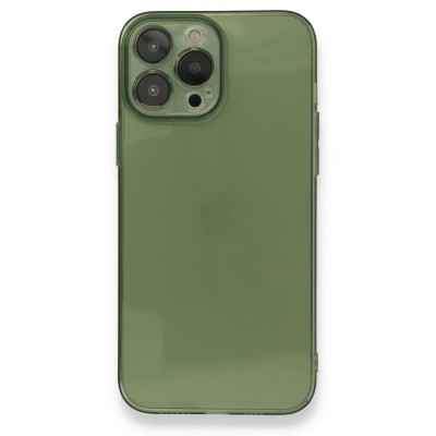 iphone 13 Pro Kılıf Fly Lens Silikon - Yeşil