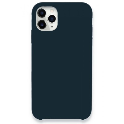 iphone 11 Pro Max Kılıf Lansman Legant Silikon - Gece Mavisi