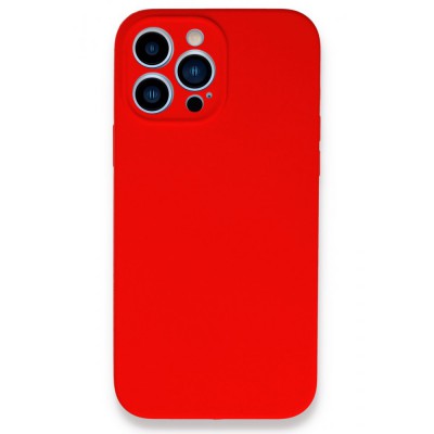 iphone 13 Pro Max Kılıf Lansman Legant Silikon - Kırmızı