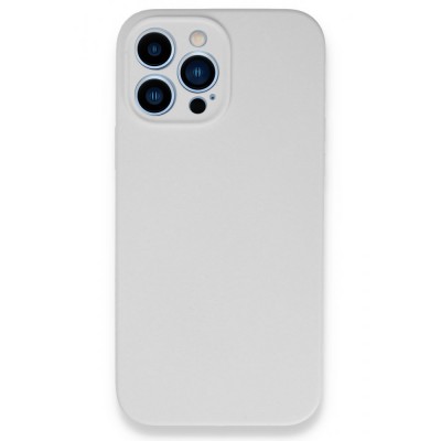 iphone 13 Pro Max Kılıf Lansman Legant Silikon - Beyaz