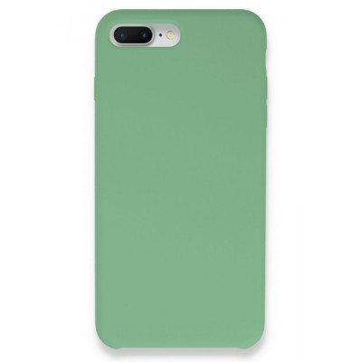 iphone 7 Plus Kılıf Lansman Legant Silikon - Yeşil