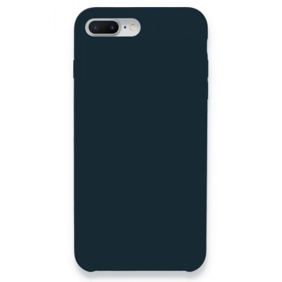 iphone 8 Plus Kılıf Lansman Legant Silikon - Gece Mavisi