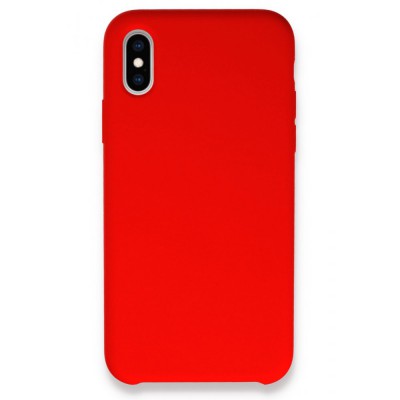 iphone Xs Kılıf Lansman Legant Silikon - Kırmızı