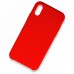iphone Xs Kılıf Lansman Legant Silikon - Kırmızı