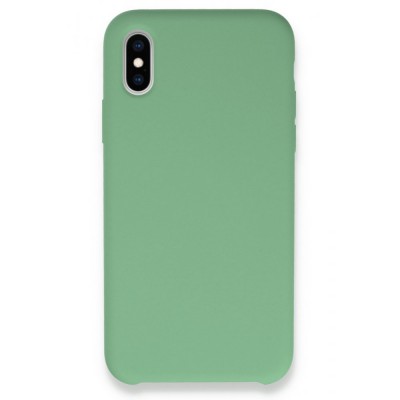 iphone Xs Kılıf Lansman Legant Silikon - Yeşil