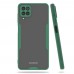 Samsung Galaxy A22 Kılıf Platin Silikon - Yeşil