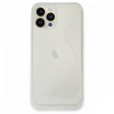 iphone 13 Pro Kılıf S Silikon - Şeffaf