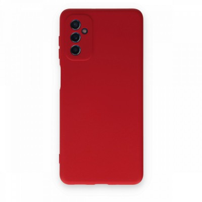 Samsung Galaxy M52 5g Kılıf Nano içi Kadife  Silikon - Kırmızı