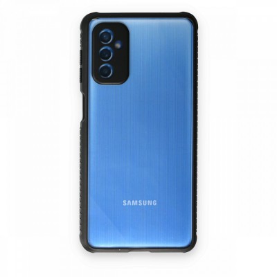 Samsung Galaxy M52 5g Kılıf Miami Şeffaf Silikon  - Siyah