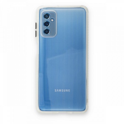 Samsung Galaxy M52 5g Kılıf Miami Şeffaf Silikon  - Şeffaf