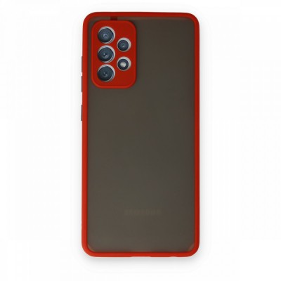 Samsung Galaxy A32 Kılıf Montreal Silikon Kapak - Kırmızı
