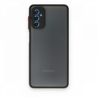 Samsung Galaxy M52 5g Kılıf Montreal Silikon Kapak - Siyah