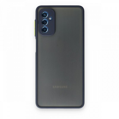 Samsung Galaxy M52 5g Kılıf Montreal Silikon Kapak - Lacivert