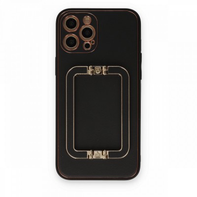 iphone 12 Pro Kılıf Coco Elit Kapak - Siyah